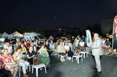Başkan Şadi Özdemir Yüzüncüyıl Mahallesi sakinleriyle bir araya geldi 