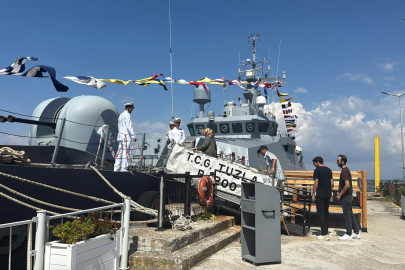 TCG Tuzla, Yalova’da vatandaşların ziyaretine açıldı