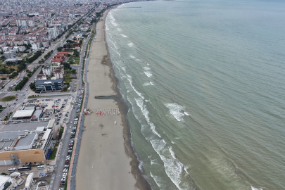 Samsun'da bugün 'denize girmeyin' uyarısı