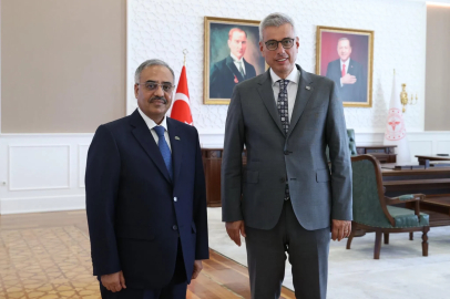 Bakan Memişoğlu, D8 Ekonomik İşbirliği Genel Sekreteri Mahmood ile görüştü