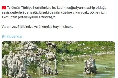 Bakan Yumaklı: Türkiye'nin 54'üncü milli parkı Deveboynu Yarımadası oldu 