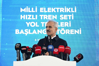 Bakan Uraloğlu: Milli elektrikli hızlı trenimiz saatte 250 kilometre hıza ulaştı