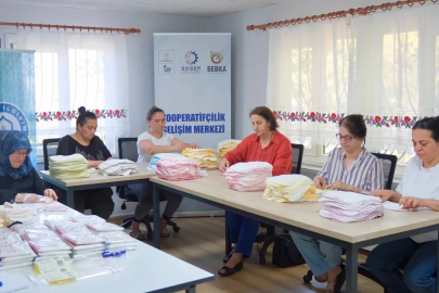 Yıldırım’da evlerinde üretim yapan kadınlar, aile bütçelerine katkı sağlıyor