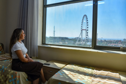 Deniz manzaralı, 5 yıldızlı otel konforlu yurt