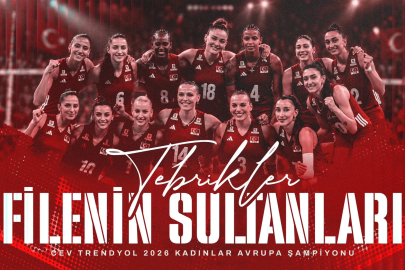 Emine Erdoğan'dan Avrupa Şampiyonu olan A Milli Kadın Voleybol Takımı'na tebrik 