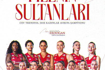 Cumhurbaşkanı Erdoğan’dan Avrupa Şampiyonu olan filenin sultanlarına tebrik 