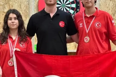 Yıldırımlı milli dartçılar Uluslararası Avusturya Açık Dart Turnuvası’nda 5 madalya kazandı 