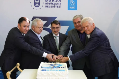 BUSKİ 37'nci yaşını kutladı