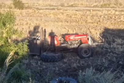 Çorum’da minibüs ile traktör çarpıştı: 1 ölü, 1 yaralı