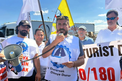 TIR şoförlerinden Schengen vizesi ve özlük hakları açıklaması