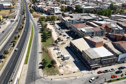 İnegöl’ün Ertuğrul Caddesi’ne 165 araçlık otopark