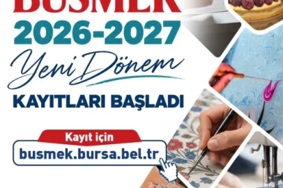BUSMEK'te yeni dönem kayıtları başladı