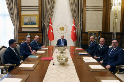 Cumhurbaşkanı Erdoğan, Ankara Valisi Canbolat'ı kabul etti