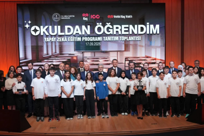 Ortaokul öğrencileri için 'Yapay Zeka Eğitim Programı' hayata geçirildi
