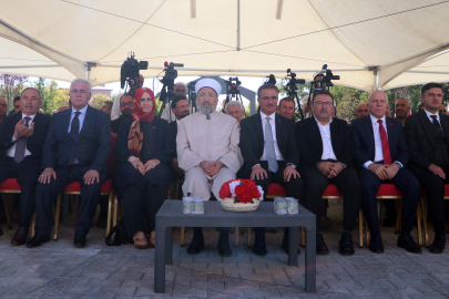 Diyanet İşleri Başkanı Arpaguş, Kur’an Eğitim Merkezi’ni açılışını gerçekleştirdi