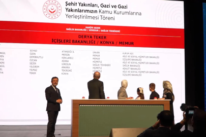 Bakan Göktaş: Kamuda istihdam edilen şehit yakını, gazi ve gazi yakını sayısı 53 bini aşacak