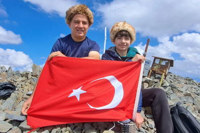 Profesör babası ilham kaynağı; 12’sinde Kaçkar Dağı’nın zirvesine 3’üncü kez tırmandı