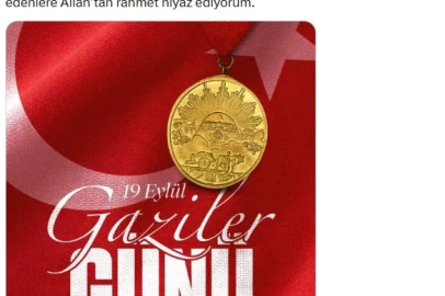Cumhurbaşkanı Erdoğan: Tüm gazilerimizin ve ailelerinin Gaziler Günü'nü tebrik ediyorum