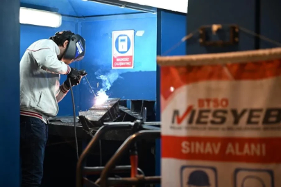 BTSO MESYEB’den 135 bin çalışana belge