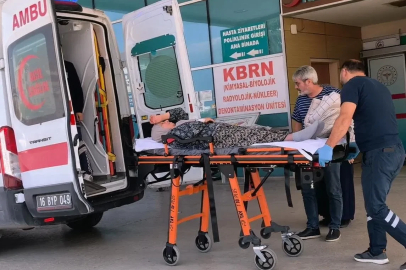 Sobadan sızan gazdan zehirlenen çift tedaviye alındı