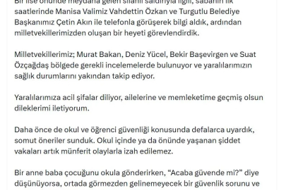 Özgür Özel: Ortada görmezden gelinemeyecek bir güvenlik sorunu var