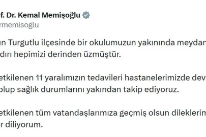 Bakan Memişoğlu: 11 yaralımızın sağlık durumlarını takip ediyoruz
