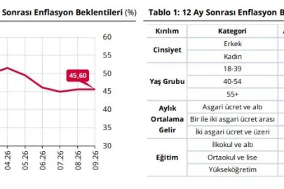 Hanehalkı beklentileri açıklandı