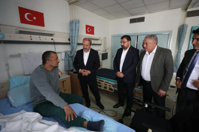Sağlık-Sen’den gazilere ziyaret