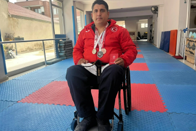  Bel kemiği kırılan Mehmet hayata tutundu, 8 ayda milli sporcu oldu