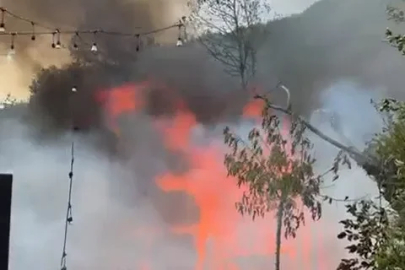Bursa'da lokanta yandı 