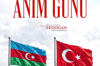 Cumhurbaşkanı Erdoğan'dan 27 Eylül Azerbaycan Anım Günü mesajı