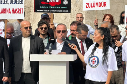 Ankara'da 'süresiz nafaka' protestosu