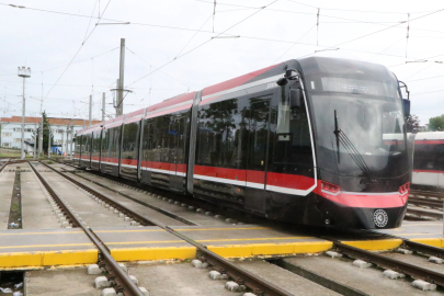 Samsun’un yeni tramvayları yüzde 74 yerli üretim