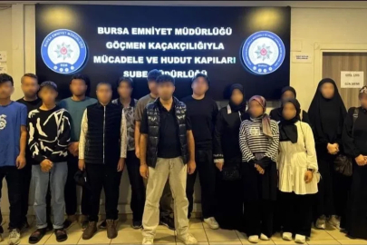 Bursa’da göçmen kaçakçılığı operasyonu: 2 organizatör yakalandı