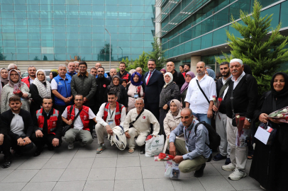 Şehit aileleri, Umre Programı'ndan döndü