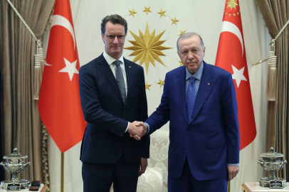 Cumhurbaşkanı Erdoğan, Almanya'nın Kuzey Ren-Vestfalya Eyaleti Başbakanı Wüst'ü kabul etti