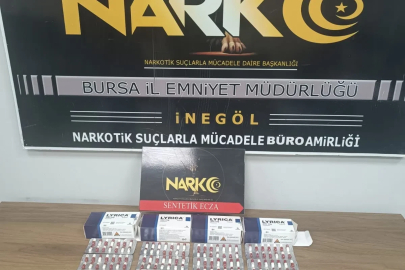 Bursa'da 224 sentetik ecza ele geçirildi