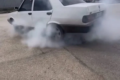 Otomobiliyle drift atıp, görüntüleri sanal medyada paylaşan sürücüye 165 bin TL ceza