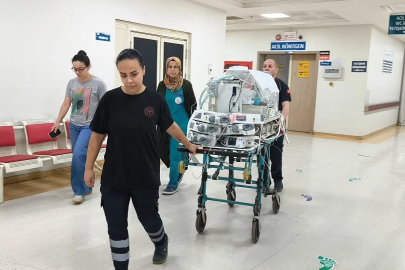Siirt’te 8 günlük bebek, ambulans uçakla Ankara'ya sevk edildi