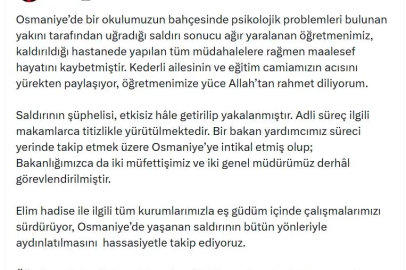 Okul bahçesinde tartıştığı öğretmen amcasını öldürdü (3)