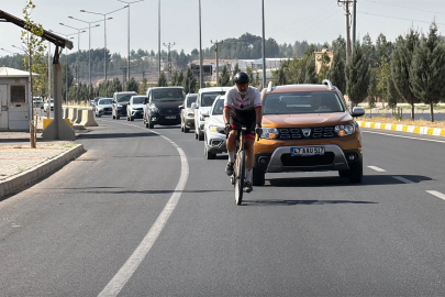 Çocukken taşındıkları İsviçre’den Midyat’a 4 bin 500 kilometre pedal çevirdi