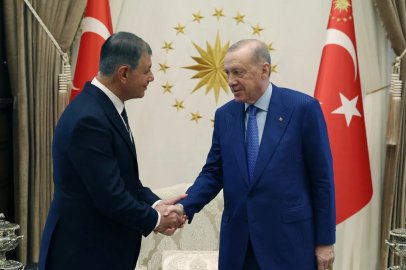 Cumhurbaşkanı Erdoğan, Cemil Tugay'ı kabul etti (2)