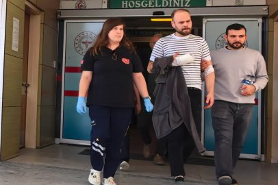 İnegöl'de elini ahşap kestiği testereye kaptıran işçi yaralandı