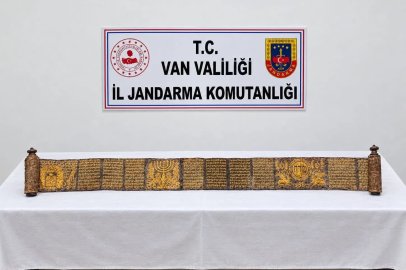 Van’da tarihi eser operasyonu 