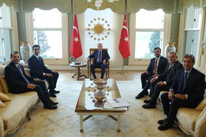 Cumhurbaşkanı Erdoğan, Tuzla Belediye Başkanı Eren Ali Bingöl'ü kabul etti