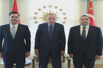 Cumhurbaşkanı Erdoğan, Üsküdar Belediye Başkan Vekili Dündar Ziya Gültekin'i kabul etti