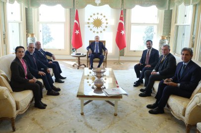 Cumhurbaşkanı Erdoğan, Şile Belediye Başkan Vekili Sacit Terzi’yi kabul etti