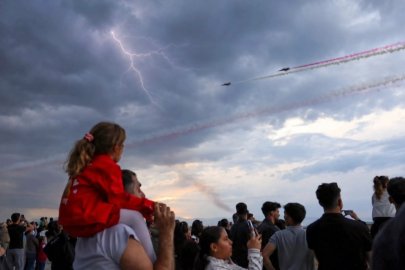 Türk Yıldızları Malatya'da gösteri düzenledi 
