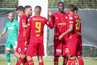 Göztepe'den Muğlaspor'la farklı prova