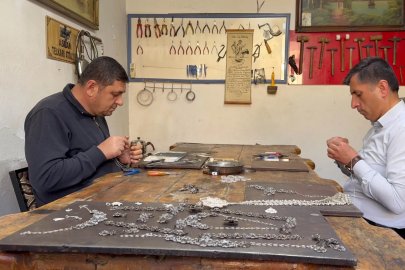 Midyat’ın 3 bin yıllık telkari sanatına turist ilgisi